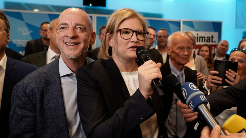 Spitzenkandidatin Katrin Ebner-Steiner konstatierte, man wolle als große Oppositionskraft in der nächsten Legislaturperiode die Finger in die Wunden legen.