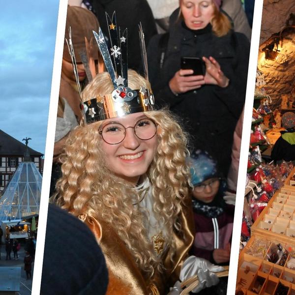 Weihnachtsmarkt-Collage