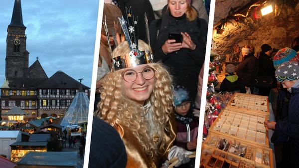 Weihnachtsmarkt-Collage