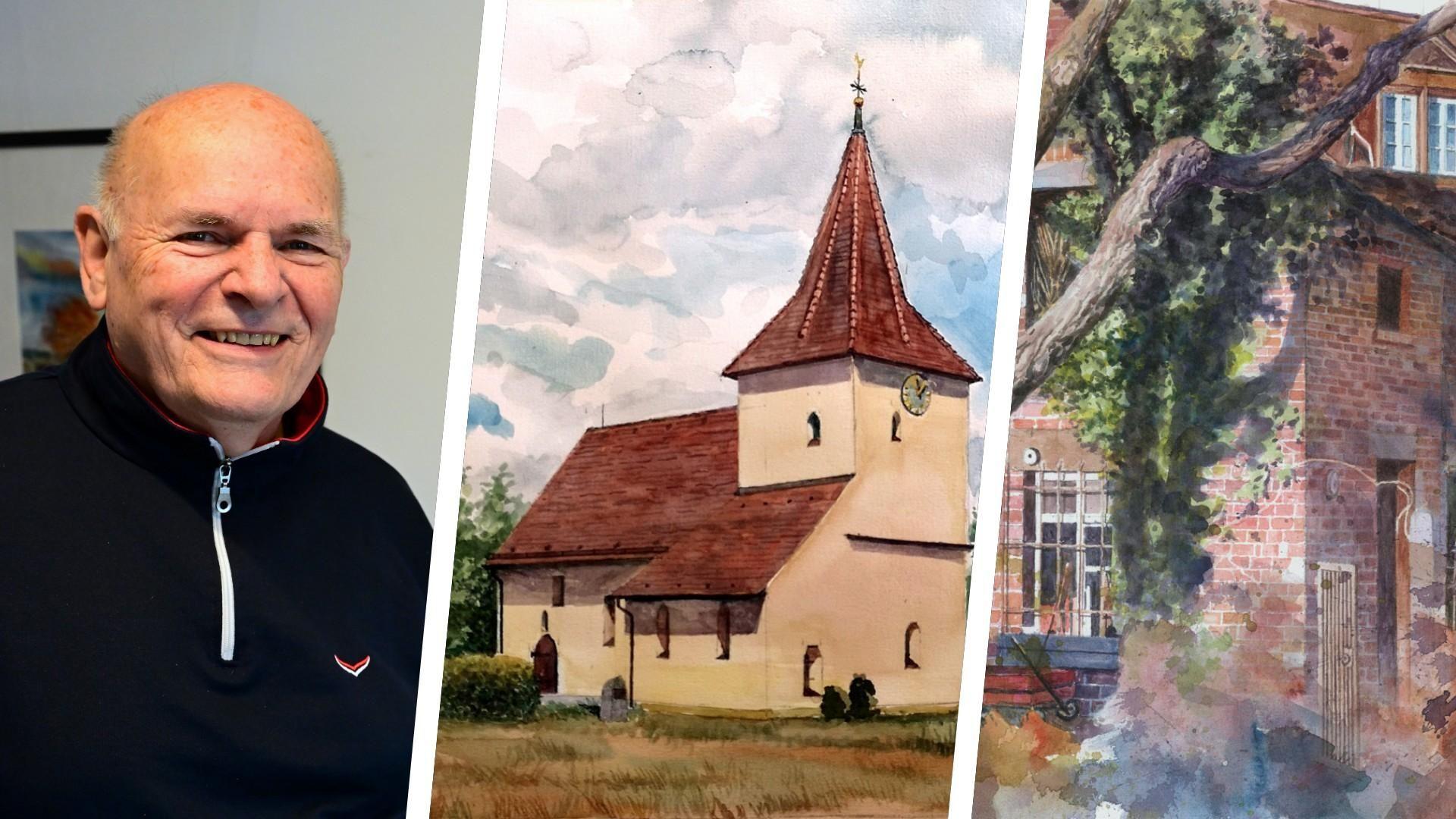 Der neue Franken-Kalender ist da: Wir haben dem Künstler über die Schulter geschaut