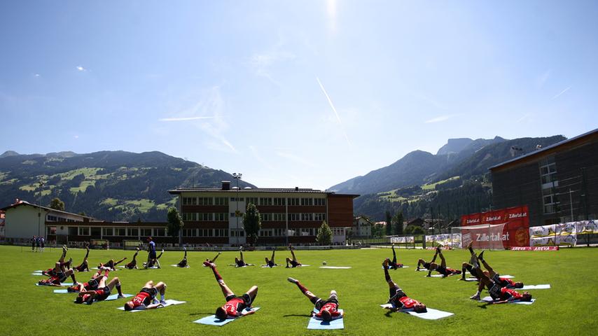 Zillertal, Du bist mei' Freud: Der FCN holt sich seinen Feinschliff in Tirol
