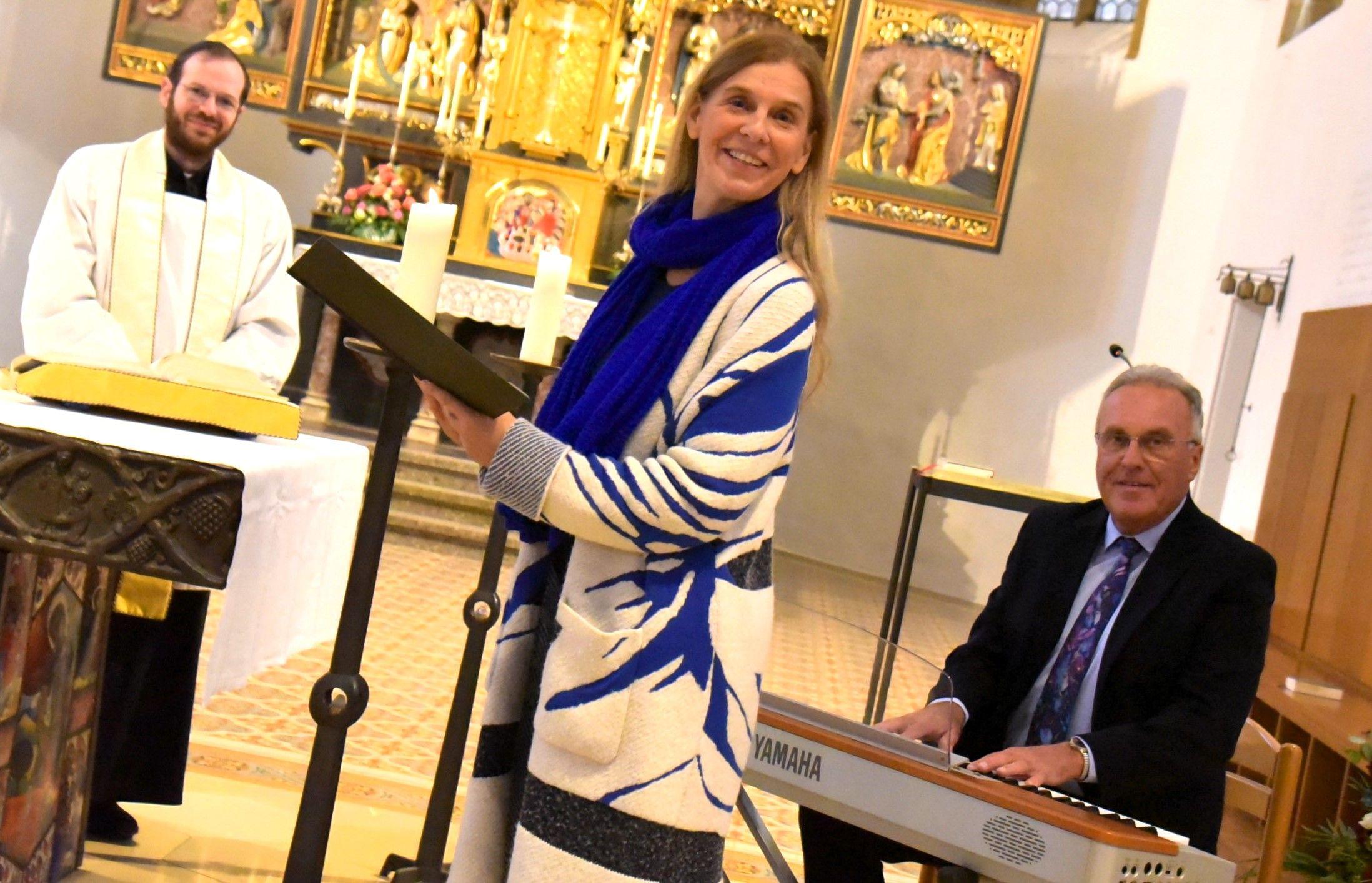 Nur ein Lied Das "Ave Maria" erfüllte die Herzen der Zuhörer in der Hofkirche