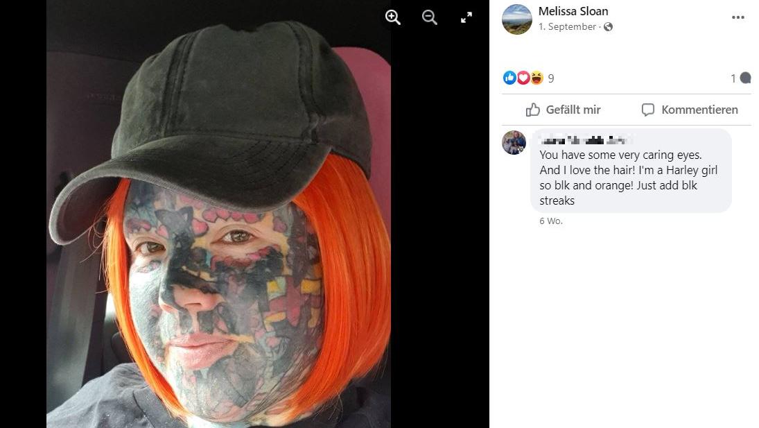 Melissa Sloan hat über 800 Tattoos - und will noch mehr haben.