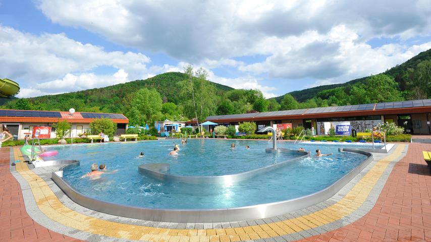 Das Freibad Ebser Mare in Ebermannstadt macht Verlust – warum die Sonne hilft Das Freibad Ebser Mare in Ebermannstadt macht Verlust – warum die Sonne hilft