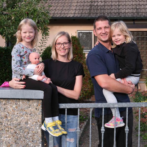 Familie Hanusch ist seit Monaten auf Wohnungssuche