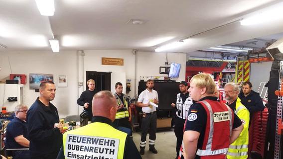 Zugunglück mit vollbesetzten RE bei Erlangen: So übte der Katastrophenschutz den Ernstfall
