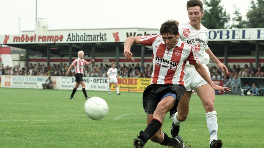 Auch wenn man sich DARAN nicht mehr erinnern mag: Im Pokal-Wettbewerb gegen den Club-Schreck aus Havelse war Uwe Wolf auch im Einsatz.  