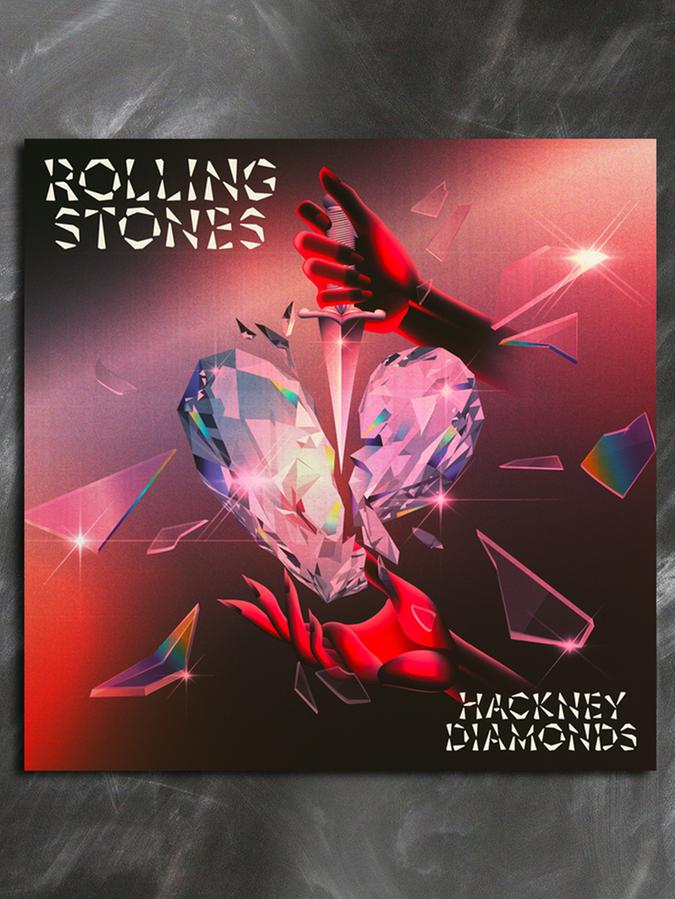 Cover des Albums "Hackney Diamonds" der Rolling Stones.