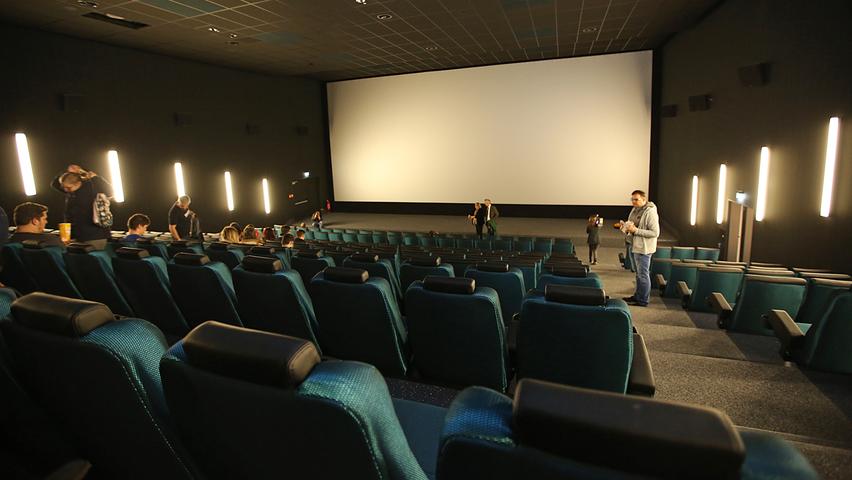 Das Kino, das 2015 eröffnet wurde, ersetzt die komplette Bestuhlung in den sechs Sälen.