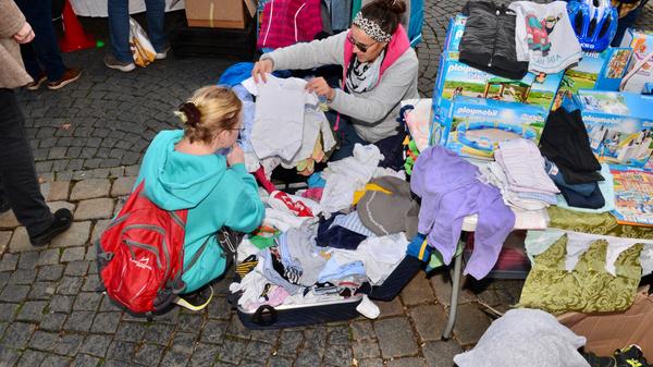 Super Wetter, rekordverdächtige Besuchermassen: Eindrücke von "Schwabach trempelt" 2023.