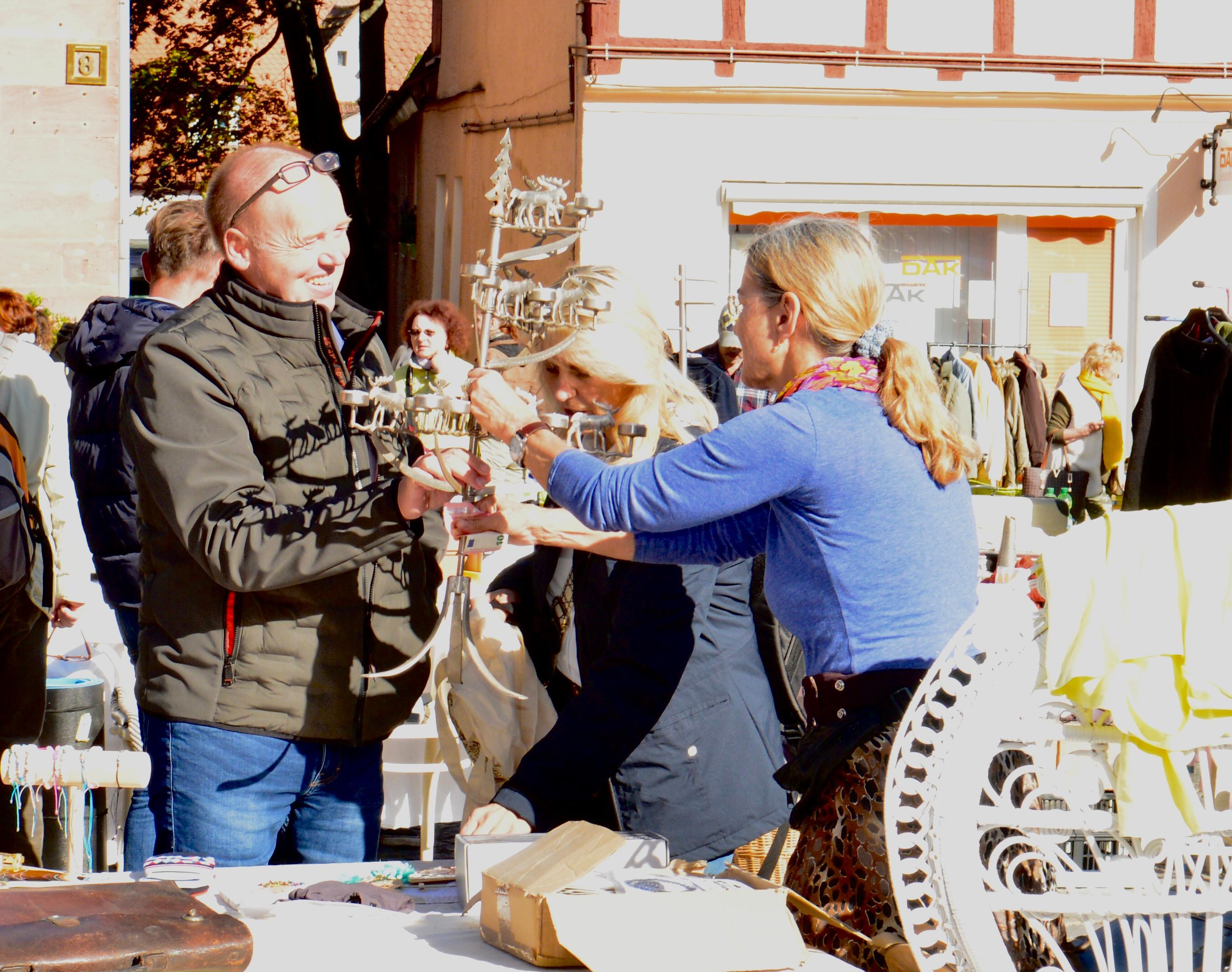 Super Wetter, rekordverdächtige Besuchermassen: Eindrücke von "Schwabach trempelt" 2023.