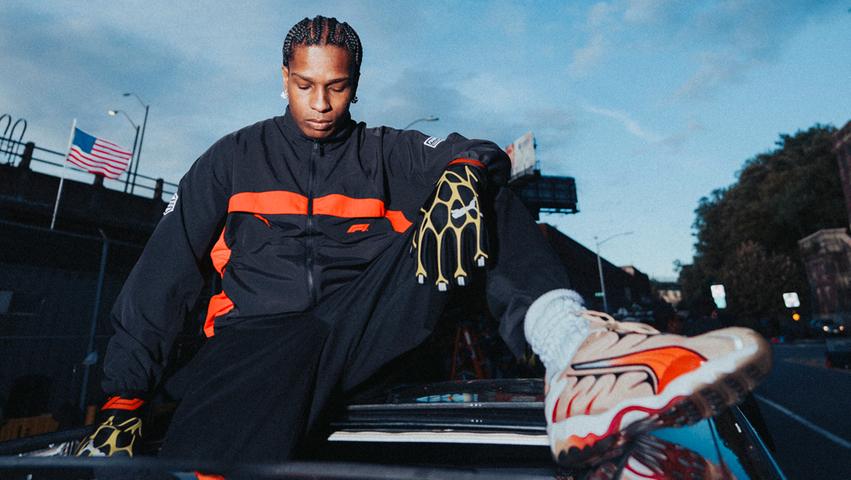 Rapper A$ap Rocky wird für Puma die Kooperation mit der Formel-1 designen.