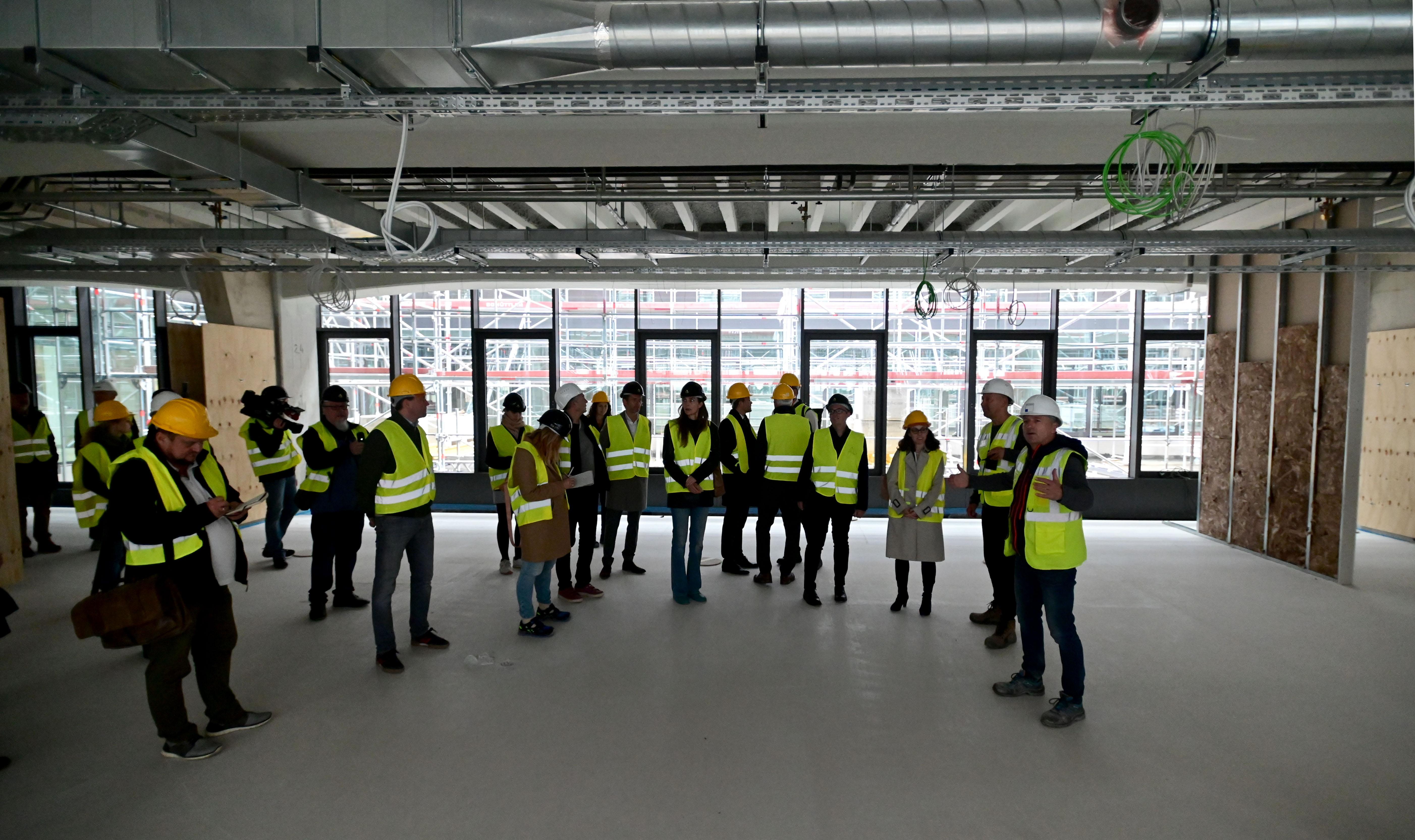 Der Industriecharme soll beim Umbau durch die offenliegende Technik zum Teil erhalten bleiben.