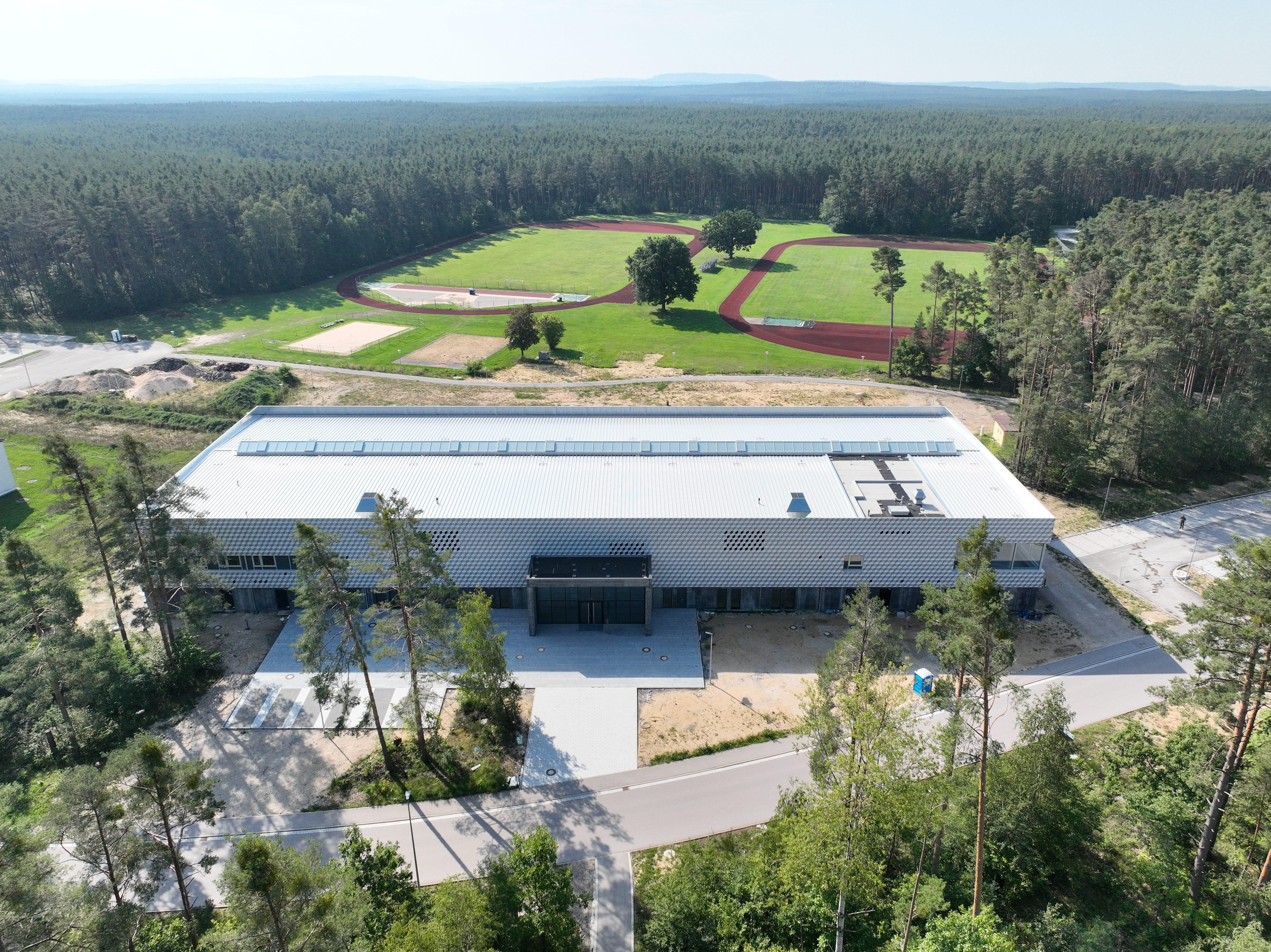 Das neue Sportzentrum der Otto-Lilienthal-Kaserne wird von allen Bediensteten nutzbar sein. 