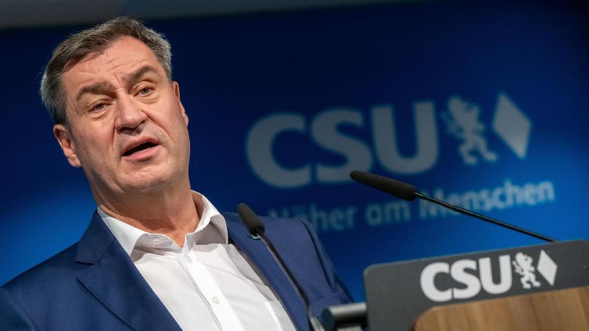 CSU-Chef Markus Söder ist mit dem Verhandlungsergebnis zufrieden. CSU-Chef Markus Söder ist mit dem Verhandlungsergebnis zufrieden.