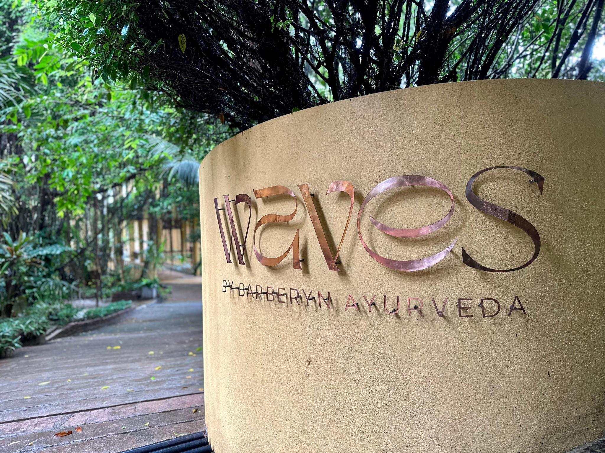 Das Waves ist das jüngste von vier ayurvedischen Resorts von Barberyn. Erst im Sommer 2023 wurde es eröffnet.
