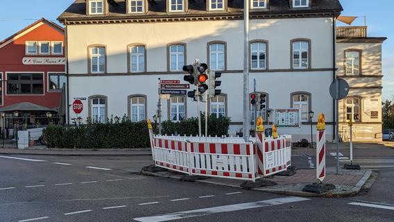 Schiffla-Kreuzung in Weißenburg: Ampel außer Betrieb