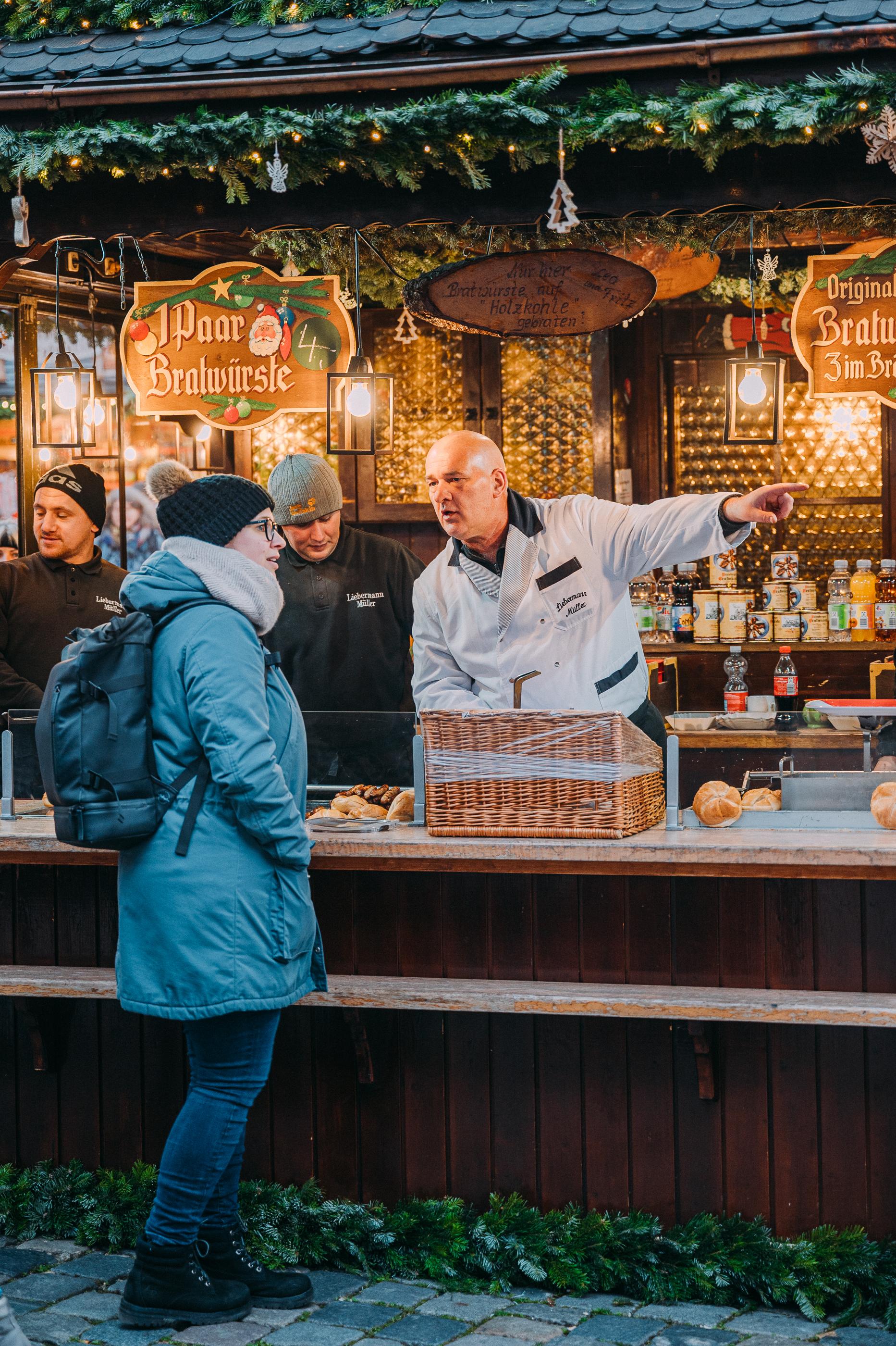 Bratwürste bei Stahlmann / Liebermann