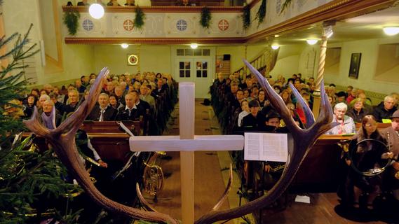 Gottesdienst zur Hubertusfeier in Burgsalach