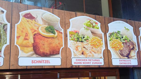 Gesehen von Edith Weis aus Zirndorf in Antalya. Alle Bilder der letzten Jahre unserer lustigen Deutschübersetzungen finden Sie hier.