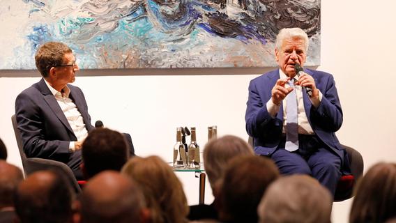 Joachim Gauck in Nürnberg: Klare Ansagen zu Nahost und zum Umgang mit der AfD