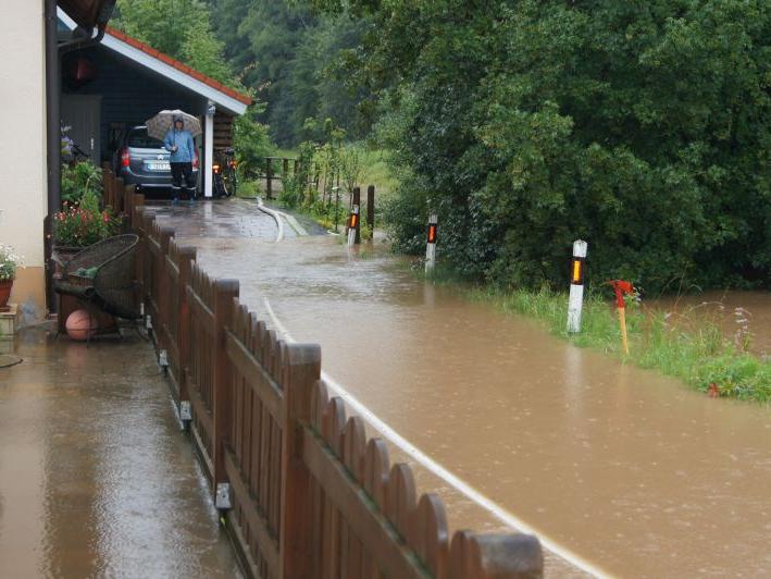 Region Forchheim steht unter Wasser