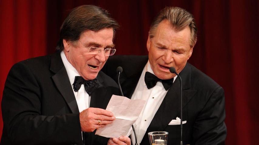 Berühmte Schauspieler-Brüder: Elmar (links) und Fritz Wepper, hier bei der Verleihung des Deutschen Entertainment-Preises DIVA 2009.