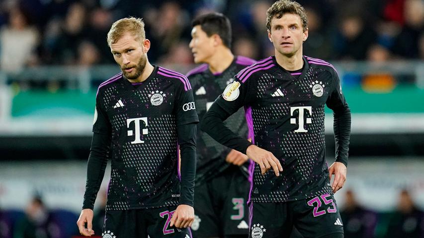 Sensationelles Pokal-Aus in Saarbrücken: So leiden die Stars des FC Bayern