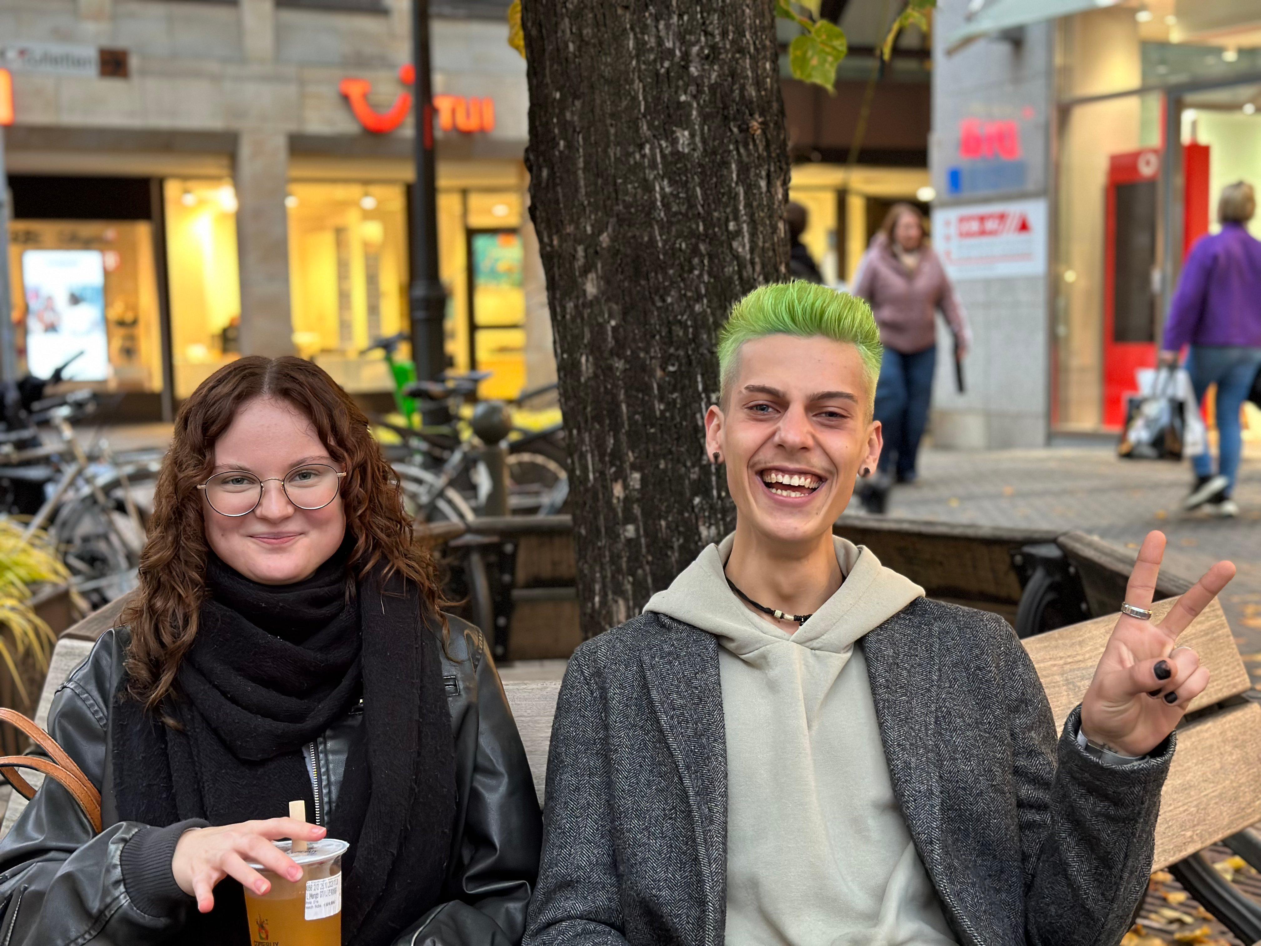 Patricia Eibner, 20 Jahre und Ricardo Kutzner, 22 Jahre