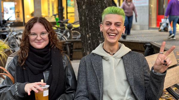 Patricia Eibner, 20 Jahre und Ricardo Kutzner, 22 Jahre