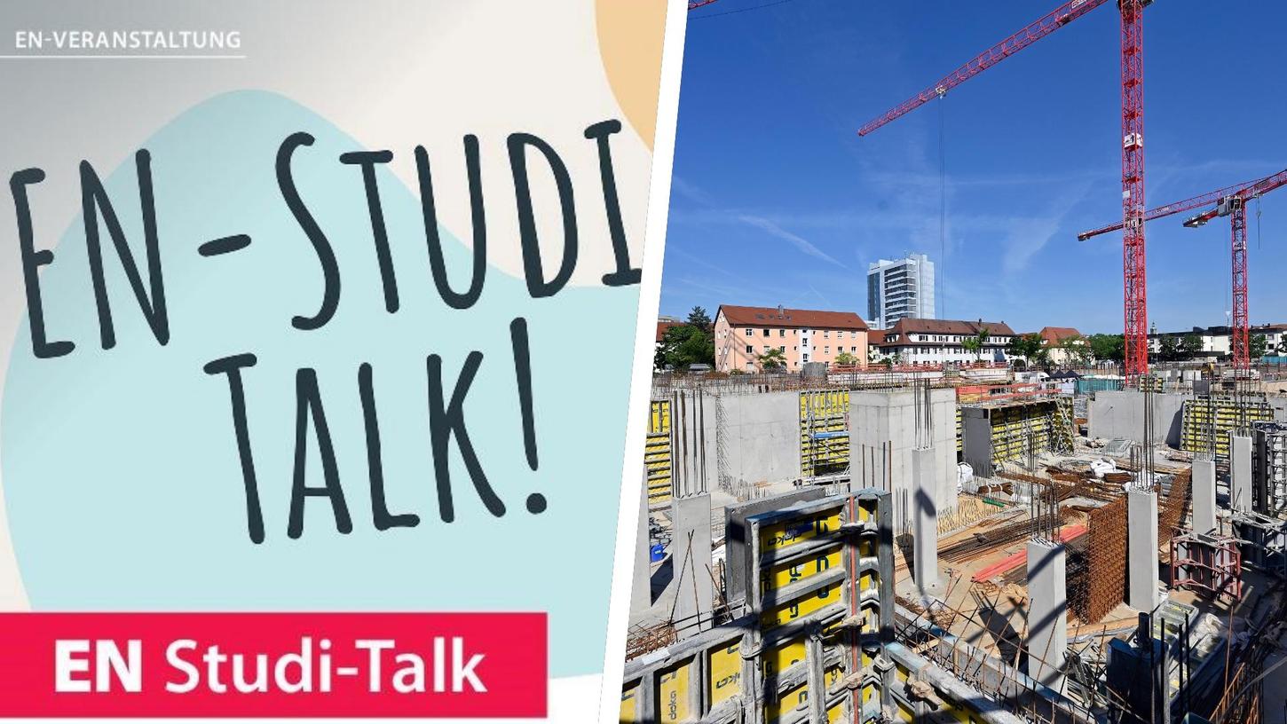 Der geförderte Wohnraum für Studenten wie das Quartier Sieboldstraße und Study Inn in Erlangen (rechts) reicht nicht aus. Darüber wird beim EN-Studi-Talk diskutiert. 