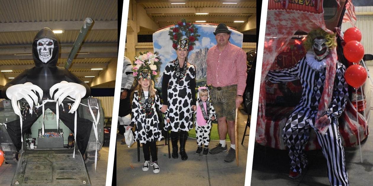 Candy aus dem Horror-Tank: US-Army feiert Halloween in Hohenfels