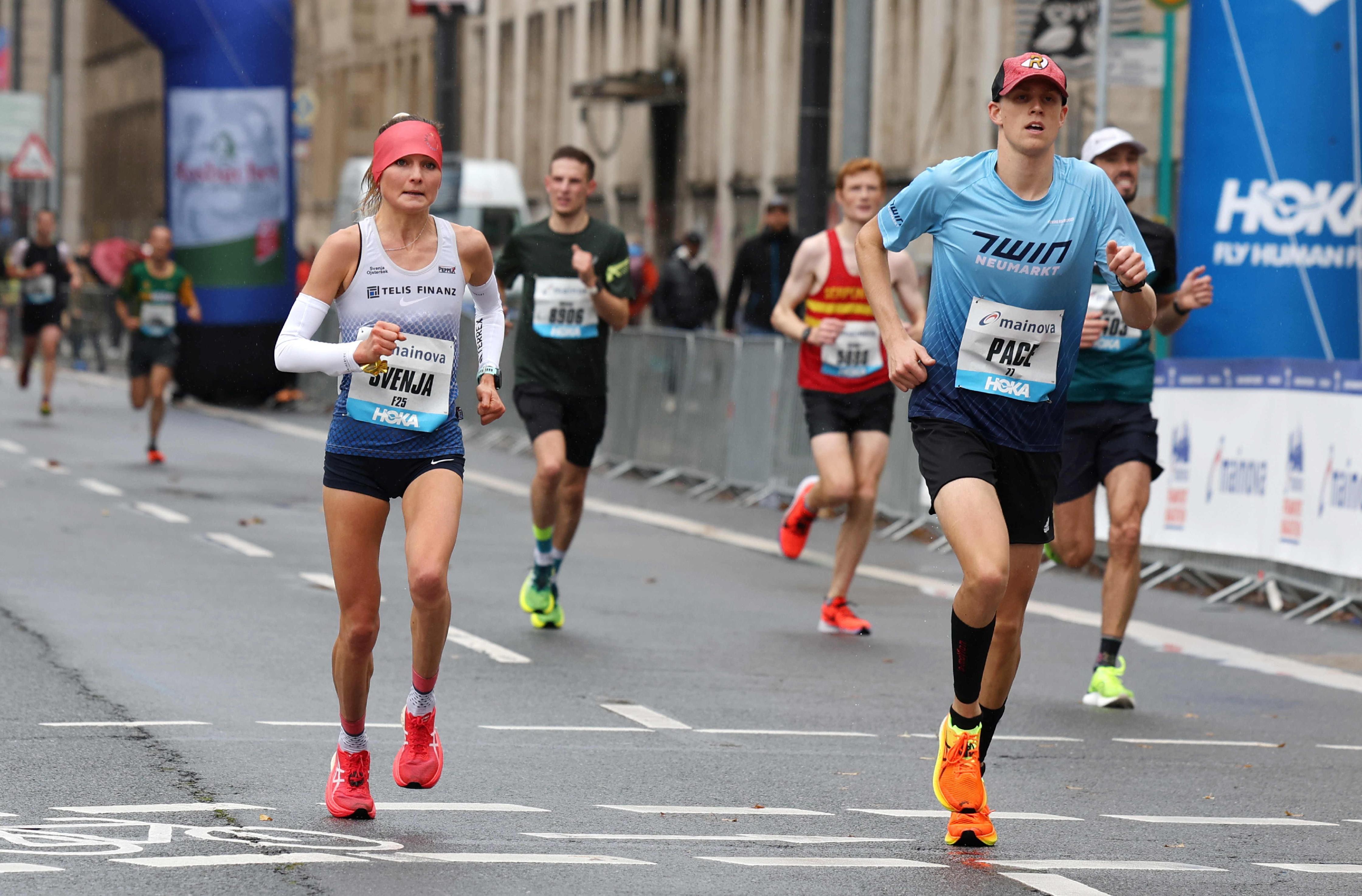 Neumarkter Triathlet Luca Bauer startete als Pacemaker beim Frankfurt ...