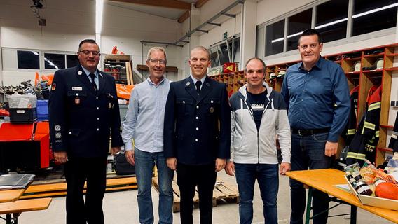 Ungeplanter Wechsel: Feuerwehr Aurachhöhe hat einen neuen Kommandanten