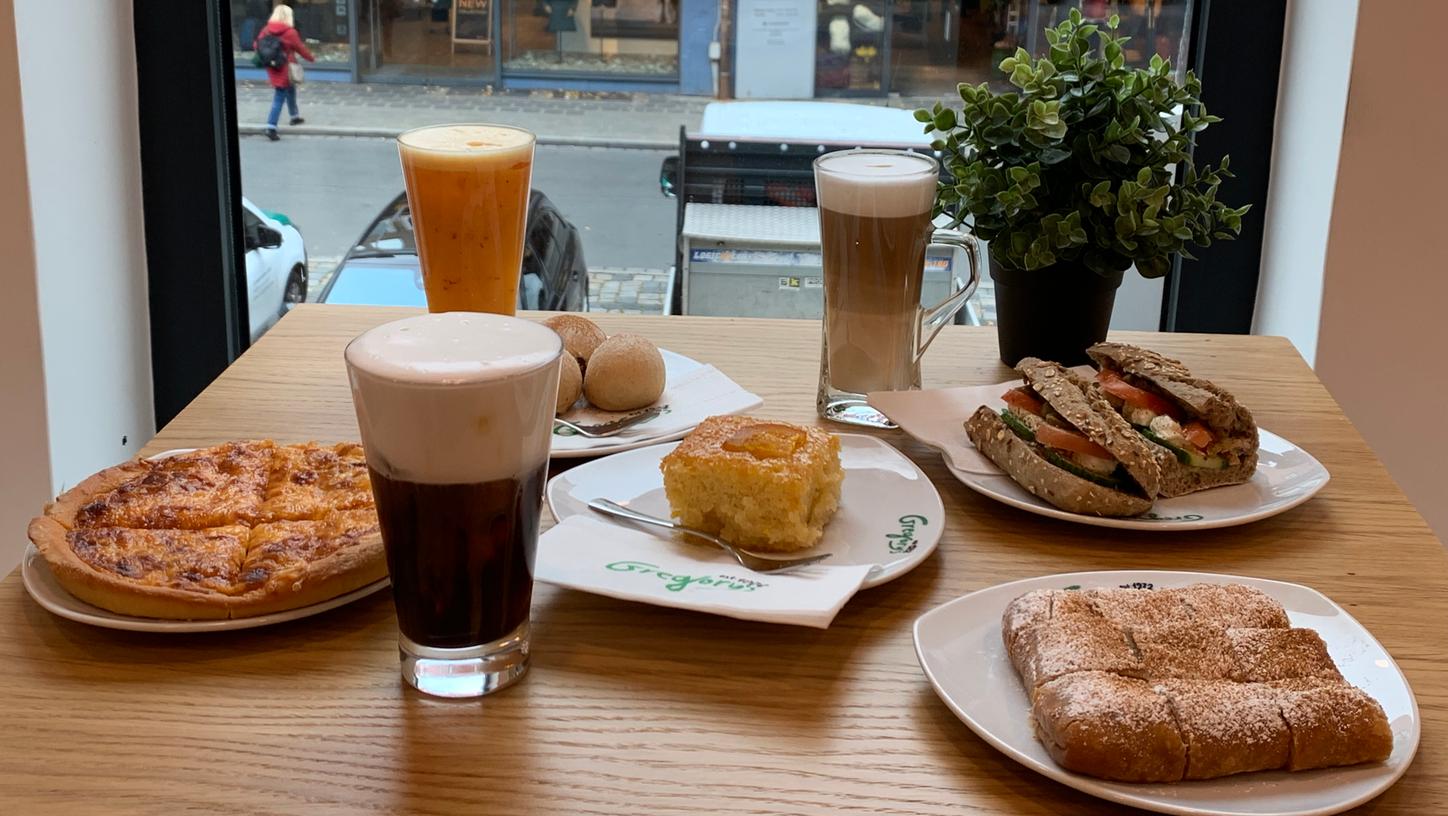 Eine Auswahl an leckerem Essen von Gregory's. Eine Auswahl an leckerem Essen von Gregory's.