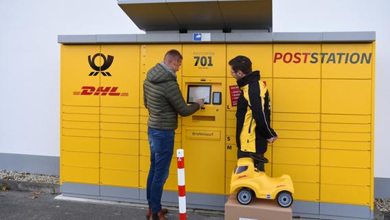 Neue Station der Post in Dormitz: Das kann der Automat