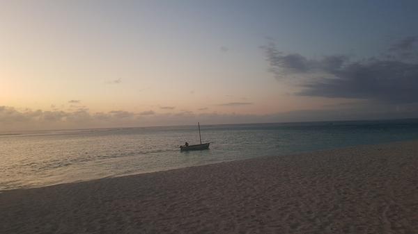 Das leise Schwappen der Wellen lädt zum Träumen ein.