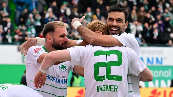 "Wir müssen träumen": Beim Kleeblatt geht der Blick nach dem 1:0 gegen Fortuna Düsseldorf nach oben