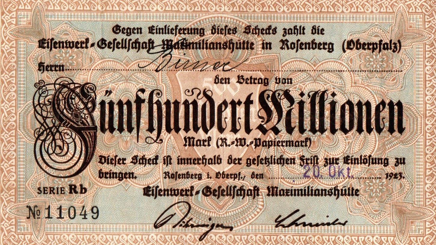 Man rechnete nicht mehr mit Hundertern und Tausendern, sondern mit Millionen und Milliarden - später gab es sogar die Billmark, die aber kaum mehr als einen Dollar wert war. Man rechnete nicht mehr mit Hundertern und Tausendern, sondern mit Millionen und Milliarden - später gab es sogar die Billmark, die aber kaum mehr als einen Dollar wert war.