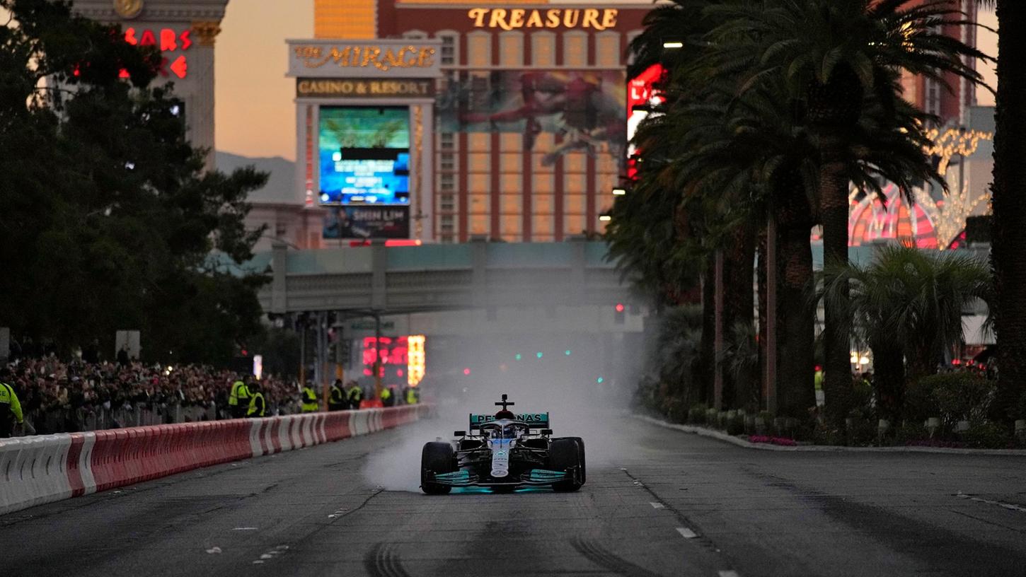 Ein Spektakel: Die Formel 1 zu Gast in Las Vegas. Ein Spektakel: Die Formel 1 zu Gast in Las Vegas.