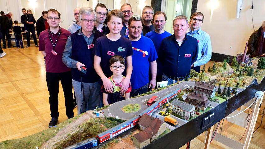 Rund 60 Mitglieder hat der Verein Modelleisenbahnclub Nürnberg, plus eine sehr aktive Kindergruppe.
