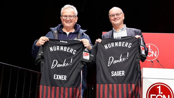 Ausgezeichnet für ihr Ehrenamt: Andreas Exner (links) und Harald Sauer (rechts).