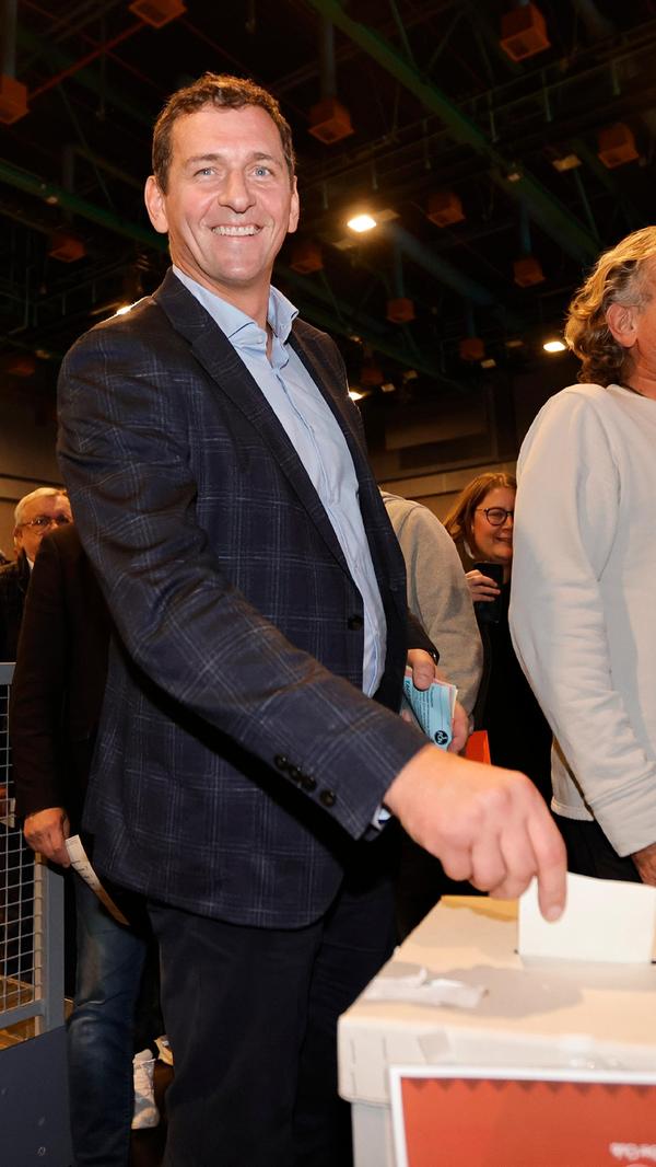 Wen er wohl gewählt hat...?