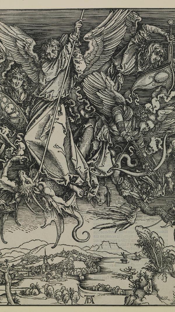 Albrecht Dürer zeigte sich von Engelchen wie von Bengelchen beflügelt. Seine Bilder von Himmel und Hölle zählen zu den Schätzen des Nürnberger städtischen Museen. Das Albrecht-Dürer-Haus im Burgviertel setzt mit der Präsentation von sieben Druckgrafiken unter dem Motto "Engel und Dämonen" seine Reihe "Original Dürer!" fort. Über die Weihnachtszeit hinaus - bis 17. März. Albrecht-Dürer-Haus, Albrecht-Dürer-Straße 39, Nürnberg. Mo. bis Fr. 10-17 Uhr, Sa./So. 10-18 Uhr. Während der Zeit des Christkindlesmarktes auch Mo. 10-17 Uhr.