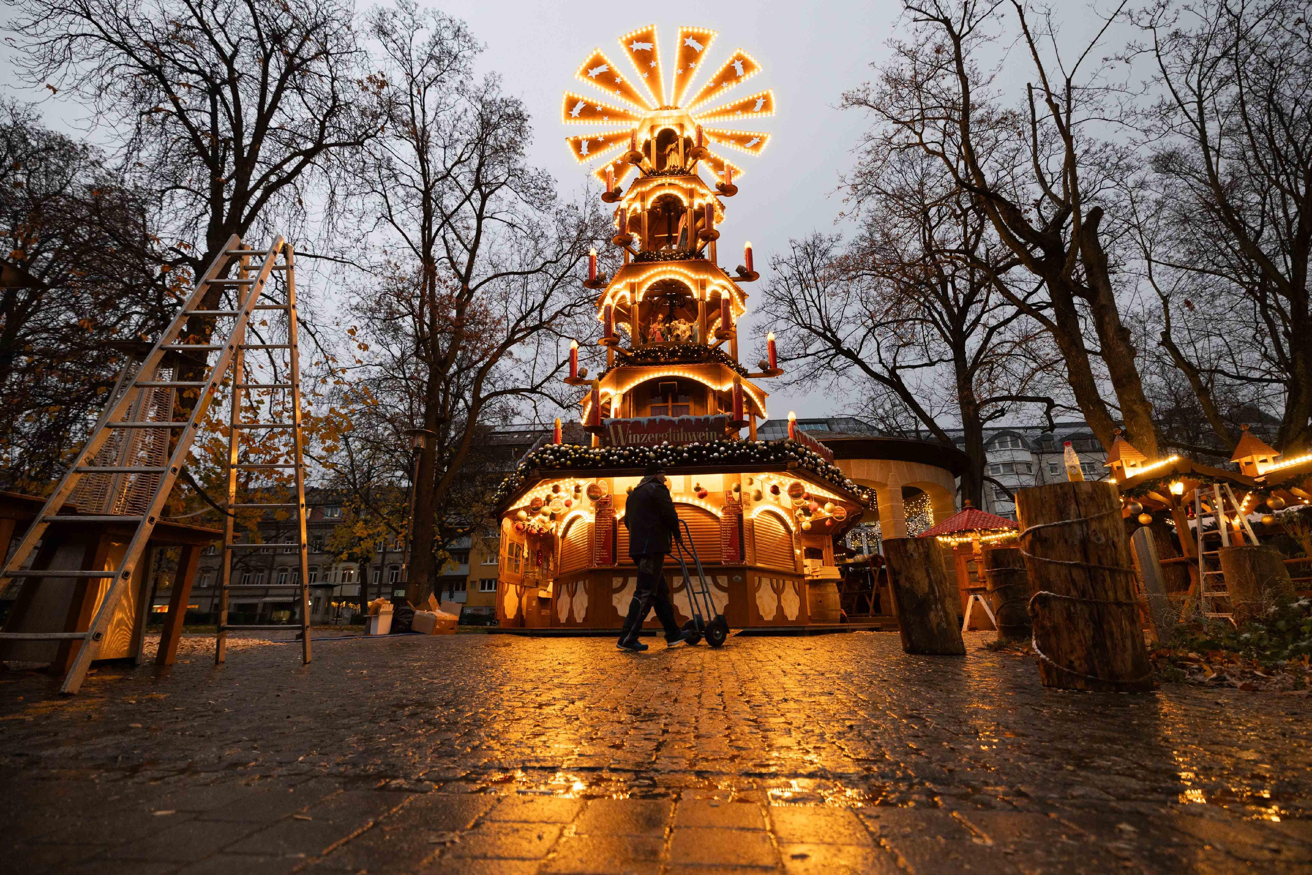 Ohne Hirsch: Fürther Weihnachtsmarkt bekommt erstmals ein Lichtkonzept