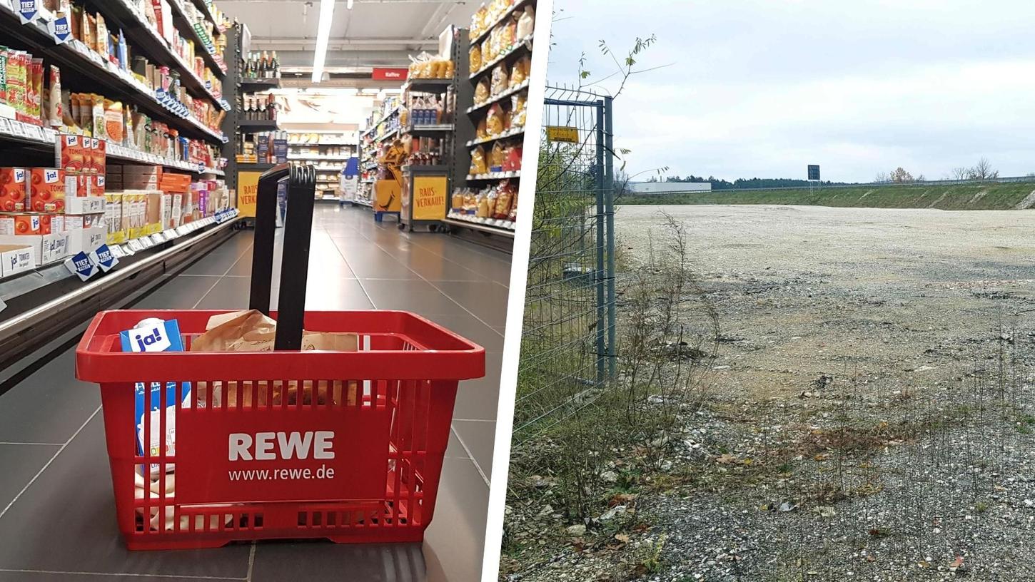 Bürgerentscheid in Mühlhausen: Kommt ein Rewe-Markt zwischen B299 und Dehn-Werk oder muss das Planverfahren gestoppt werden? Bürgerentscheid in Mühlhausen: Kommt ein Rewe-Markt zwischen B299 und Dehn-Werk oder muss das Planverfahren gestoppt werden?