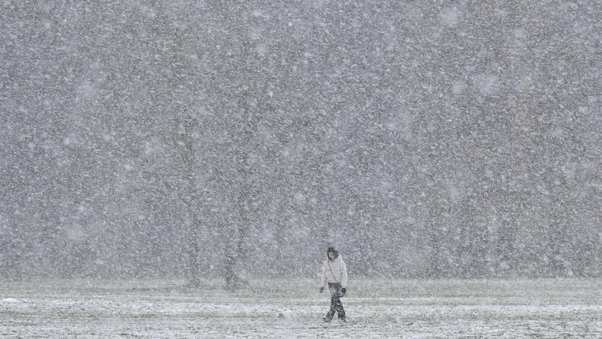 Bis zu 25 Zentimeter Neuschnee: DWD warnt vor Glätte in der Region