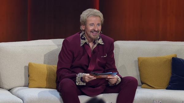 ZDF-Unterhaltungsshow Wetten dass..? - live aus Offenburg Moderator Thomas Gottschalk anlässlich der ZDF-Unterhaltungssh