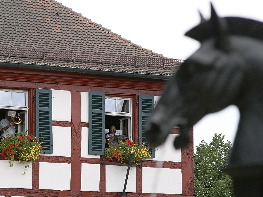 Bürgerfest: Gruß aus dem Meer