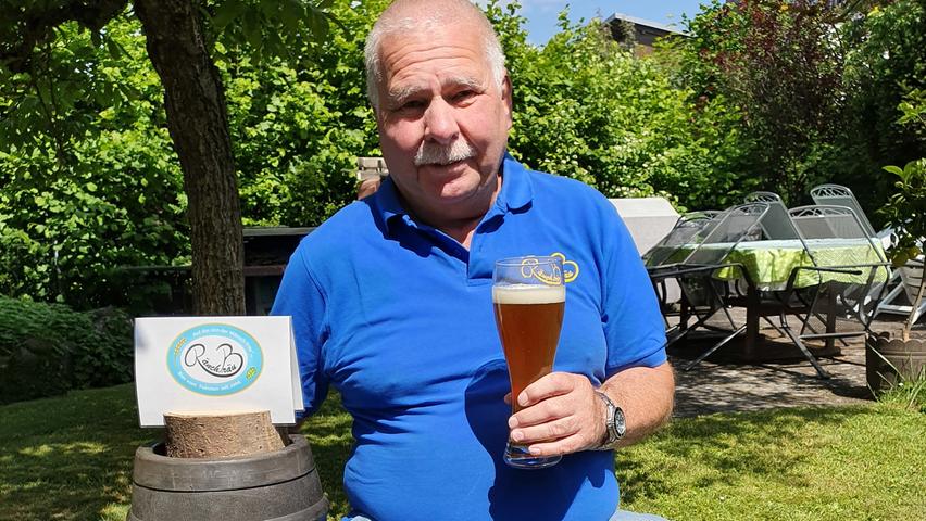 Für seine Biere der Marke "Ränch-Bräu" hat Hobbybrauer Josef Koblischek schon mehrere Preise einheimsen können.   